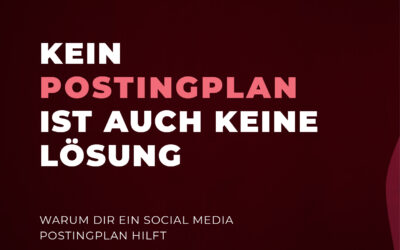 Postingplan Social Media