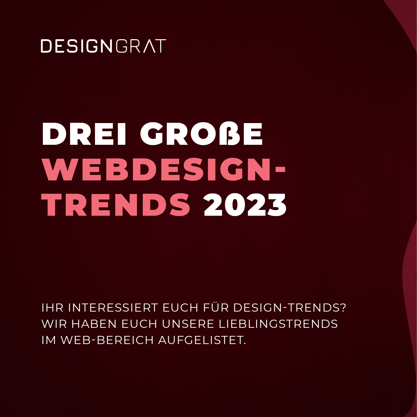 webdesign Trends